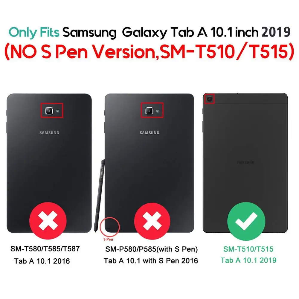 Чехол для планшета samsung Galaxy Tab 10 1 2019 SM T510 T515 ударопрочный сверхпрочный защитный