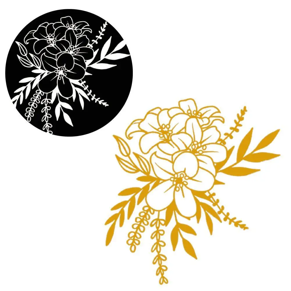 

Bouquet Of Flowers METAL CUTTING DIES Stencil Scrapbooking Photo Album Card Paper Embossing Craft DIY Knife Mould Punch Stencils