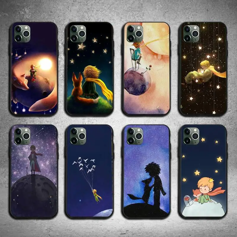 

The Little Prince Anime Phone Case For Iphone 6 6s 7 8 Plus XR X XS XSmax 11 12 Pro Mini Max