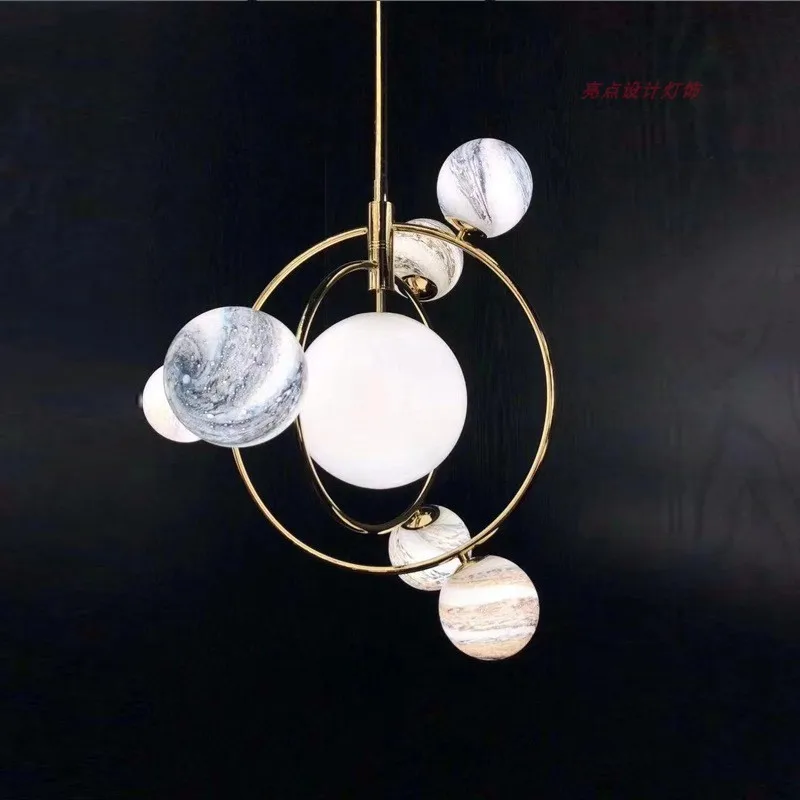 

nordic hanglamp lampen industrieel glass LED pendant lights restaurant hanging ceiling lamps