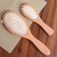 beech air bag comb scalp massage hair comb air bag comb square wood massage comb