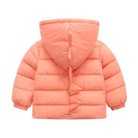 winter baby kids down cotton jackets cartoon dinosaur warm parkas high quality hooded thick outerwear coat christmas gift