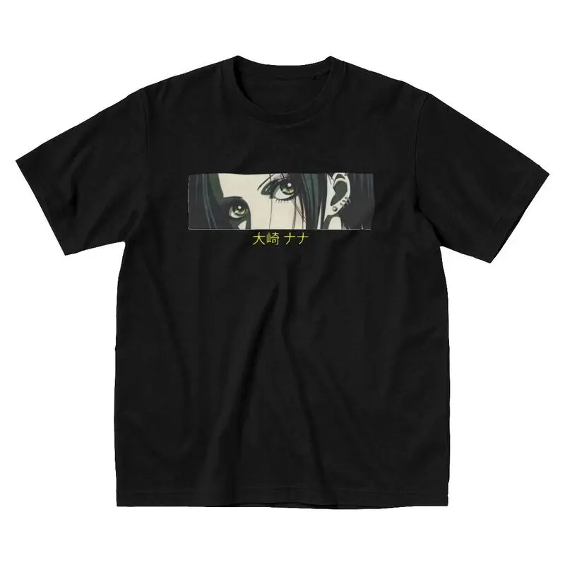 

Мужские футболки с надписью «Nano Osaki Eye», хлопковые футболки с коротким рукавом, необычная Футболка с принтом смешного аниме, футболка с манго...