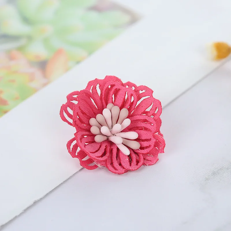 Заколки для волос с полыми цветами 10 шт. аксессуары сделай сам маленькими модный