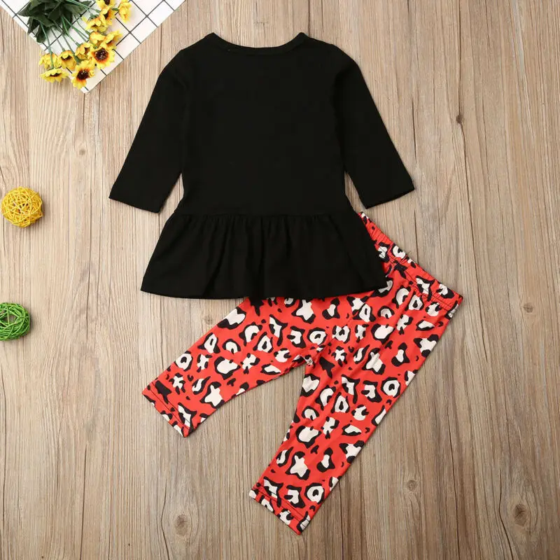 Рождественская Одежда для новорожденных маленьких девочек платье с оленем топы