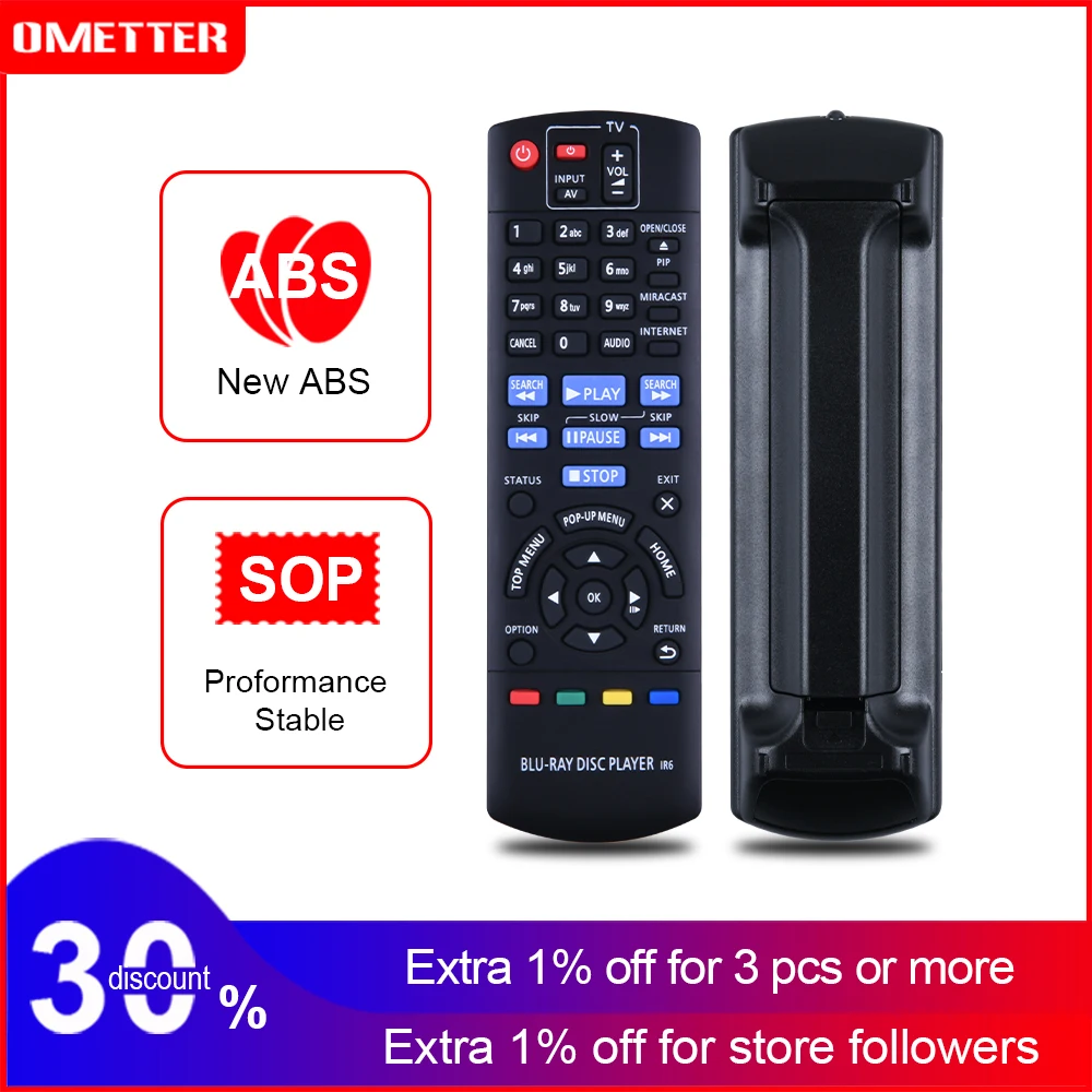 Пульт дистанционного управления N2QAYB000957, подходит для Panasonic, Blu-Ray дисков, детской модели BDT360, BDT364, BDT363, BDT361, BDT365, BDT465