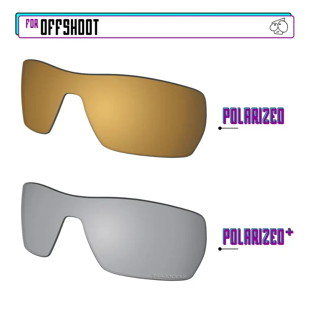 

Поляризованные Сменные линзы EZReplace для солнцезащитных очков Oakley Offshoot-Sir P Plus-GunmetalP
