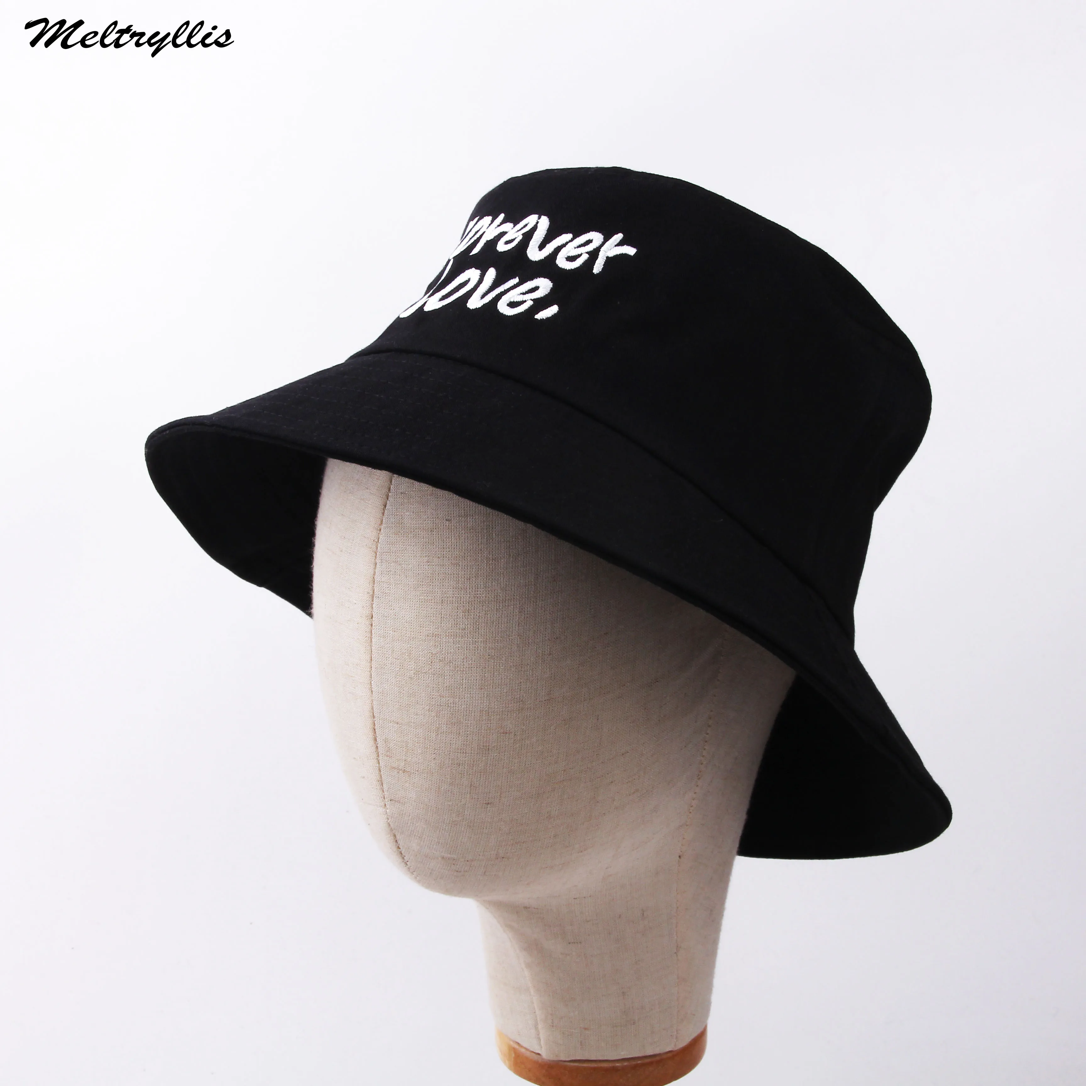 [Meltryllis] портативная Расслабляющая уличная Рыбацкая Кепка с простой вышивкой