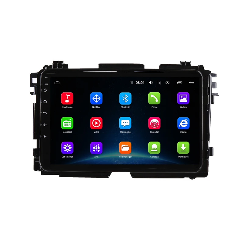 " 2.5D ips Android 9,1 автомобильный DVD мультимедийный плеер gps для Honda VEZEL XRV 17 компактное минирадио 32EQ стерео навигация