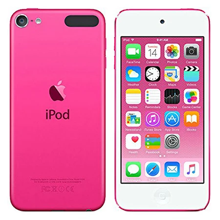 Pink Авторизация Apple Ipod Touch 6 MP3/4 4,0 дюйма с сенсорным экраном Встроенные динамики 16/32/64/128 ГБ воспроизведение музыки видео с FM Электронная книга - Цвет: Pink
