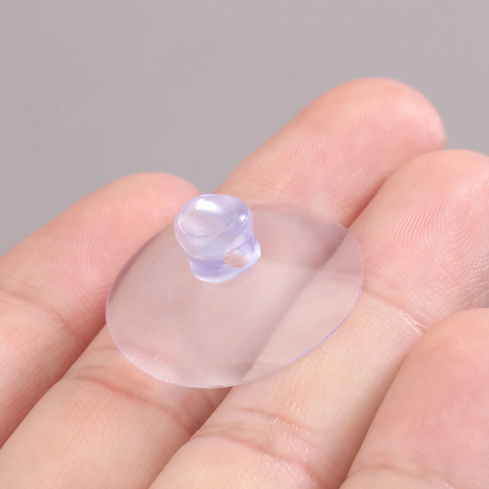 

50Pcs Clear Sucker Suction Cups Mushroom Sucker Pads Hook Hanger For Window Kitchen Bathroom Doll Toy Fridge Car Glass 25mm