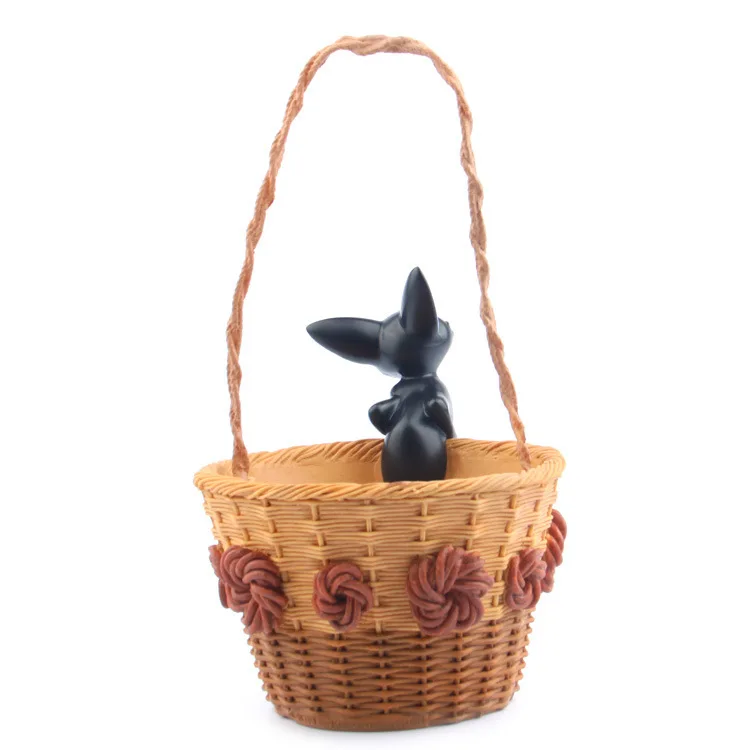 Экшн фигурка из смолы в стиле аниме служба доставки Кики Тоторо черная кошка