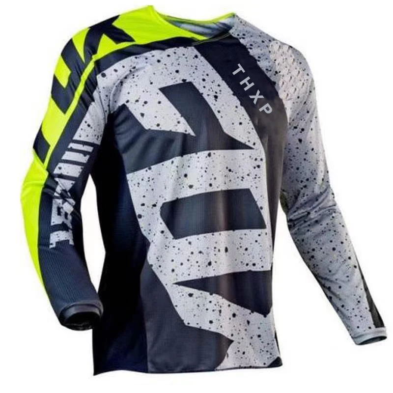 

Motorcycle Mountain Team Downhill Jersey Cycling Jersey Fox Mountain Bike Cross Country DH MX MTB Bike Motorcycle Shirt
