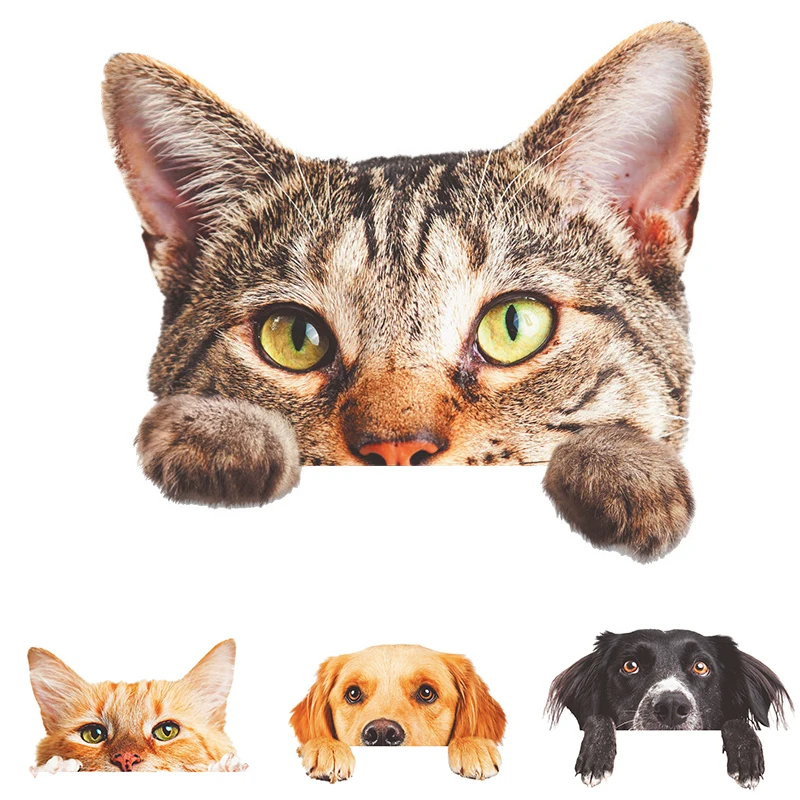

3D Cute Animals Dog Cat Light Switch Sticker Remoable Wall Sticker For Kids Baby Nursery Home Decal Murla Decor