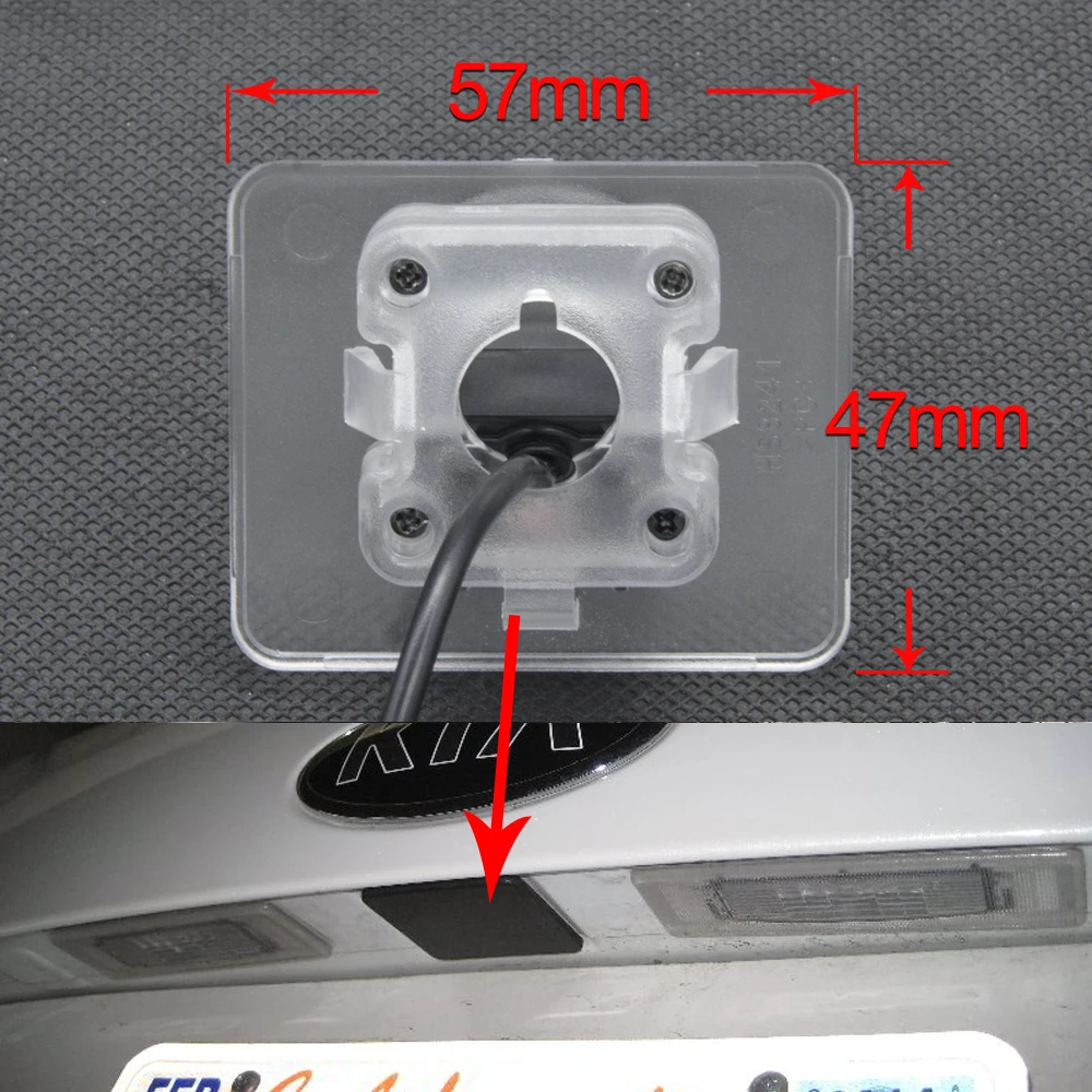 Автомобильная камера заднего вида HD с изображением рыбий глаз для Kia Optima/Kia K5 2010 2011