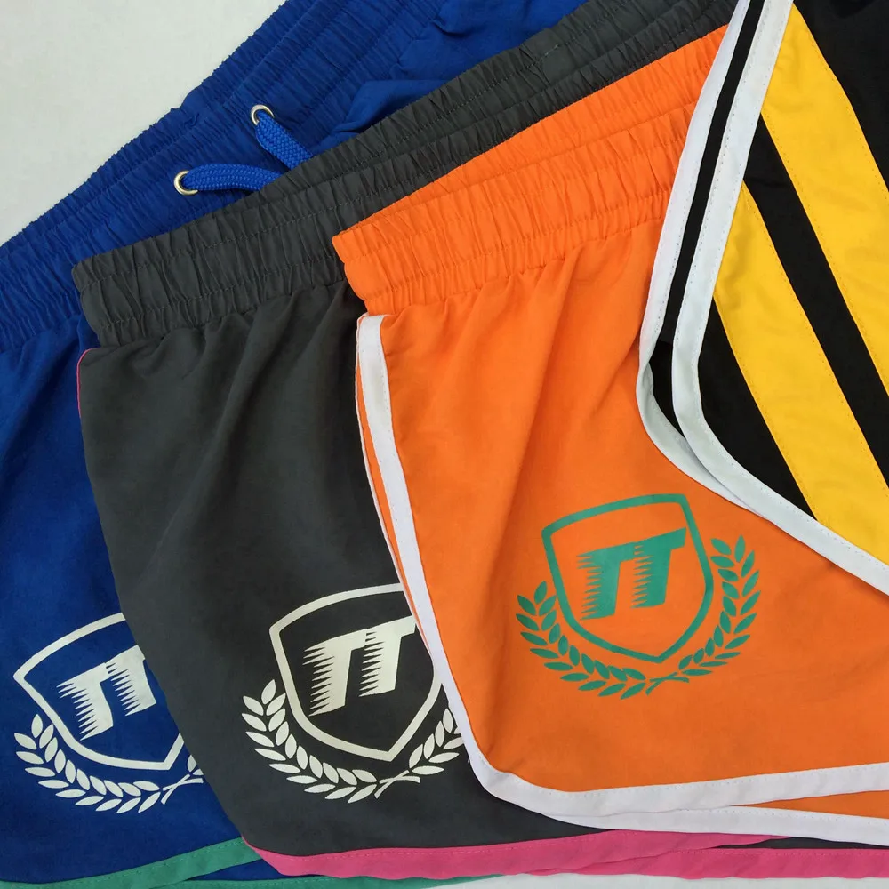 TQQT Board Shorts Mens Striped Swimwear Costume Mare Elastic Waist Joggers Bermuda Sunga Sexy Short A6P0602A | Мужская одежда