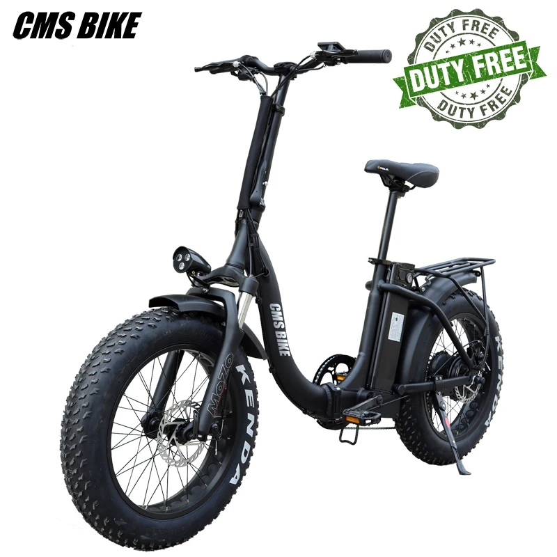 

CMSBIKE CMSTD-20PWa 500W 48V 10AH литий Батарея взрослых складной электрический велосипед 20 дюймов колеса для е-байка мобильность горный велосипед