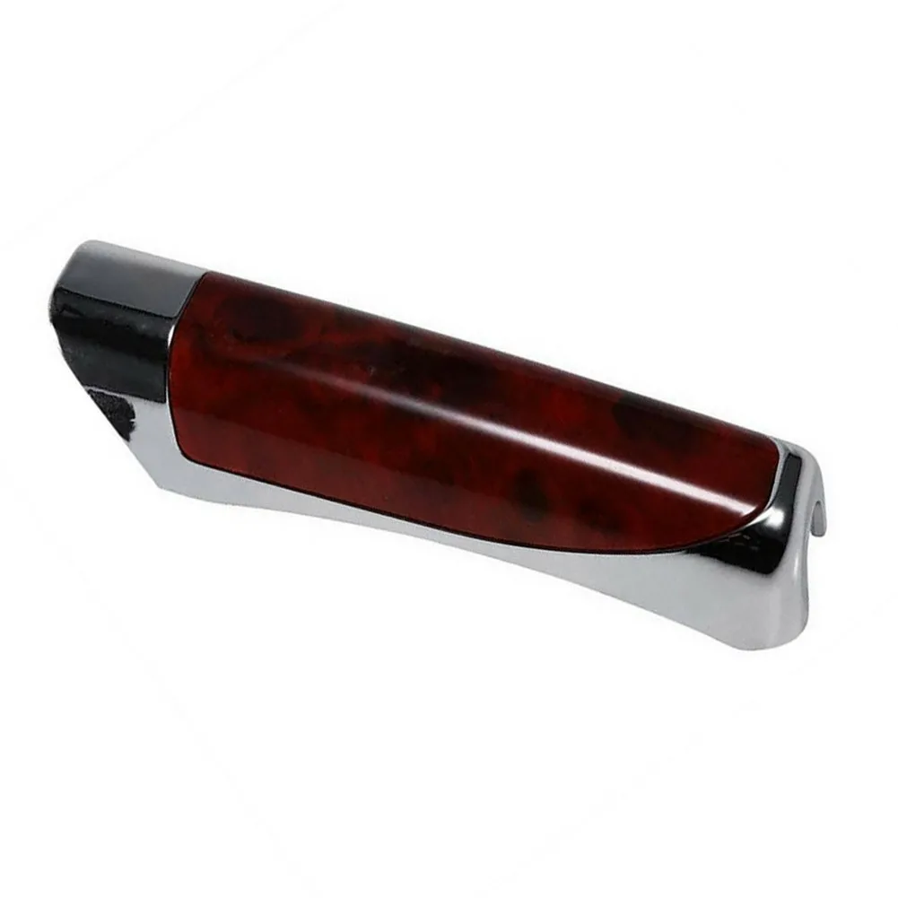 

1pc Hand Brake Cover Accessories Car Chrome Decoration Protector Red Style
