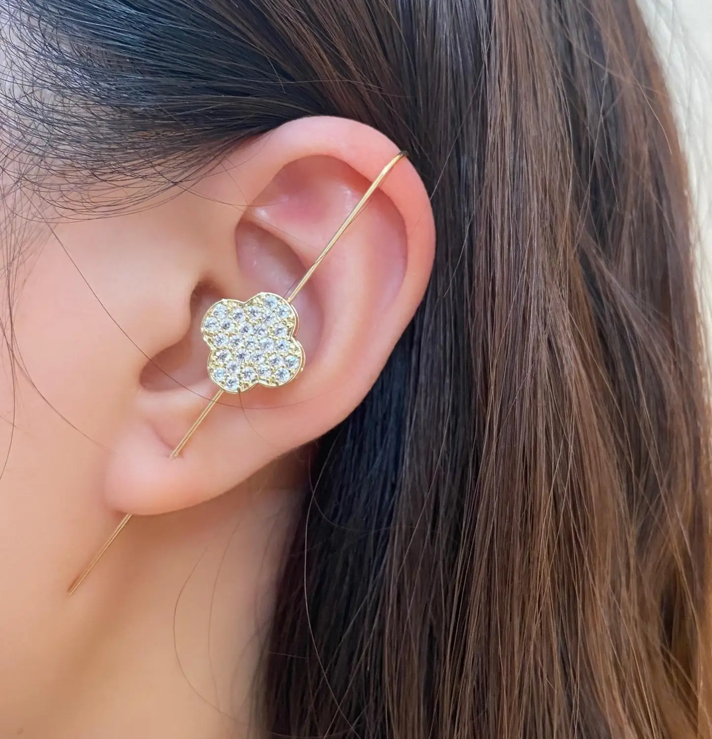 

Krasivaya 1 Pc Ear Wrap Crawler Hook Earrings For Women Jewelry