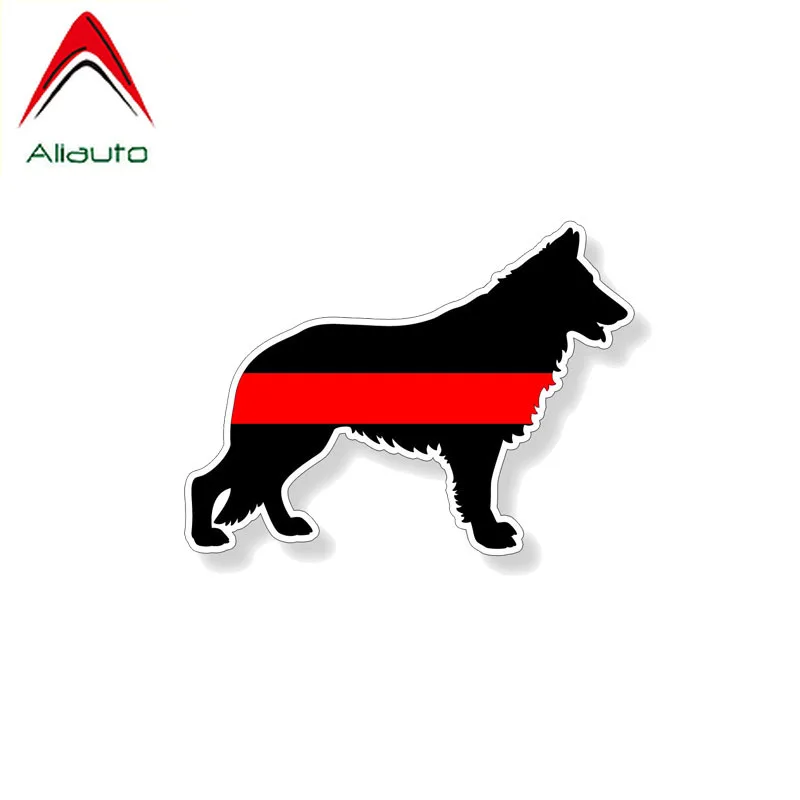 Автомобильная наклейка Aliauto с животными немецкий Шепард пожарный К9 собака ПВХ