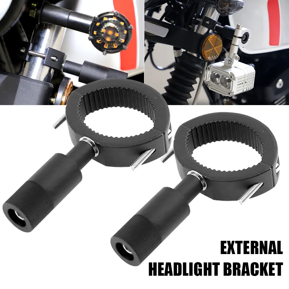 

Motorcycle LED Bar Clamp Mounting Bracket Spotlight External Lamp Holder 36-60mm Extension Light Bracket For Off-Road ATV UTV