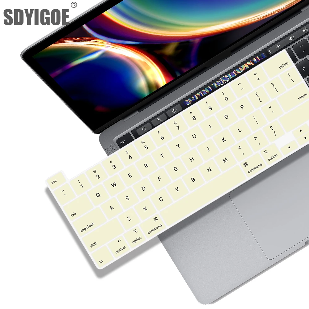 Чехол для клавиатуры ноутбука силиконовый чехол macbook pro16 A2141 новинка pro13 A2289 a2251