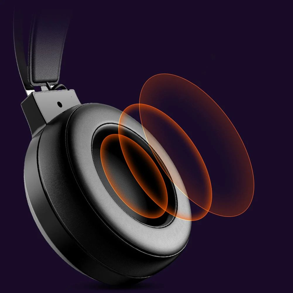 

Wired Gaming Headset Surround Sound Stereo Earphones USB Microphone Breathing RGB Light For PC Gamer Headphones