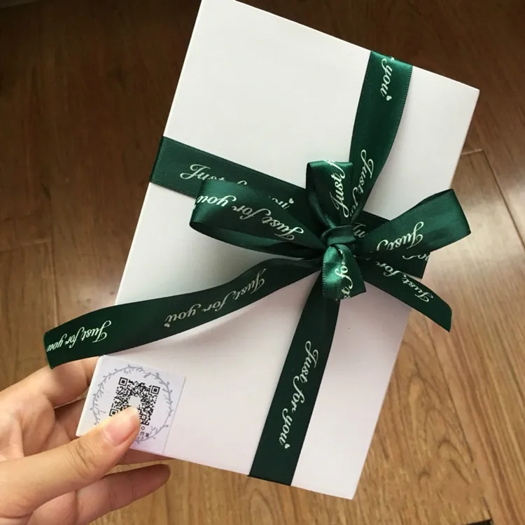 Полиатласная лента с принтом 25 мм (только для вас) украшения свадебной вечеринки