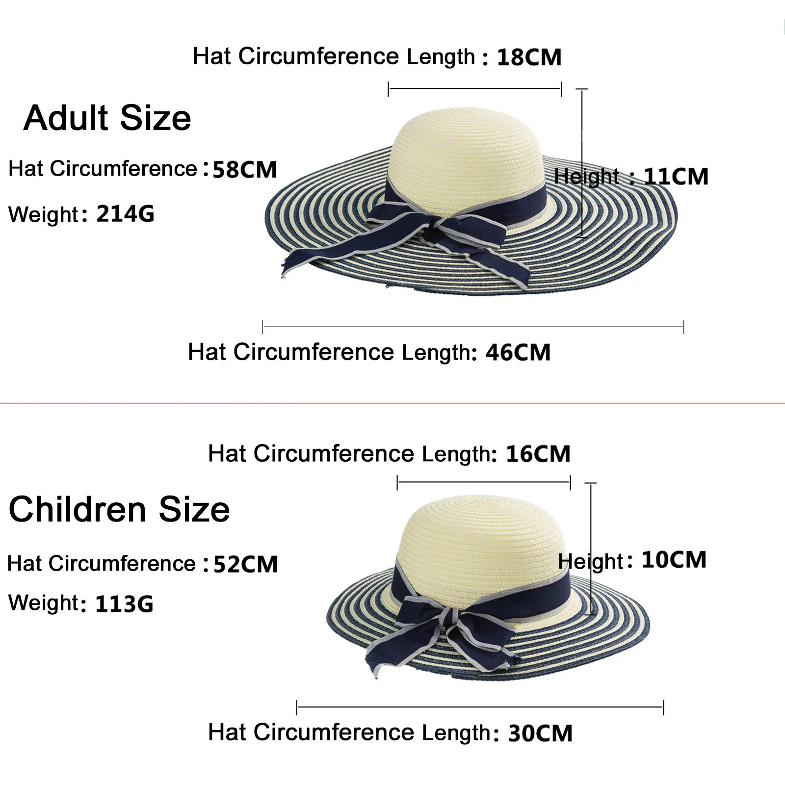 

Kids Baby Girls Outdoor Beach Soild Caps Sunscreen Floppy Wide Cap Bow Print Sunhat Straws Hat Linen Weaving Sombrero De Mujer