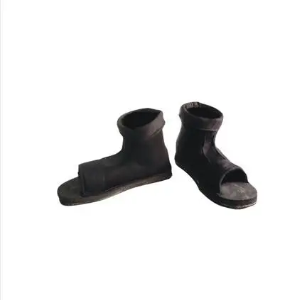 shoes Лидер продаж! Аниме Наруто Shippuden Мадара Учиха Косплей Костюм 4th Greatest Ninja War Edo Tensei Figting Униформа на заказ - Цвет: shoes