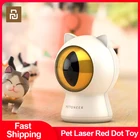 Оригинальная Лазерная Игрушка Youpin в красную точку, игрушка для домашних животных, перезаряжаемая через USB умная кошка, Интерактивная Детская игрушка с управлением через приложение