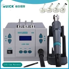 Оригинальный 1000W220110V быстрая 861DW Тепловая пушка свинца горячий воздух паяльная станция контроллер температуры микрокомпьютера паяльная станция + 7 насадка