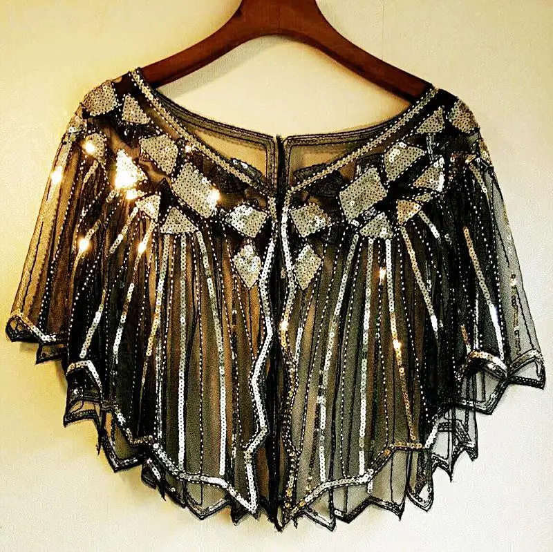 Женский сетчатый кардиган с вышивкой болеро короткая накидка 698| |