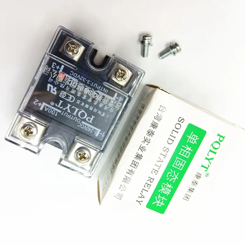 SSR 100DD 100A на самом деле 3 32VDC для 12 240VDC твердотельные реле 100% качество DC DC|solid state