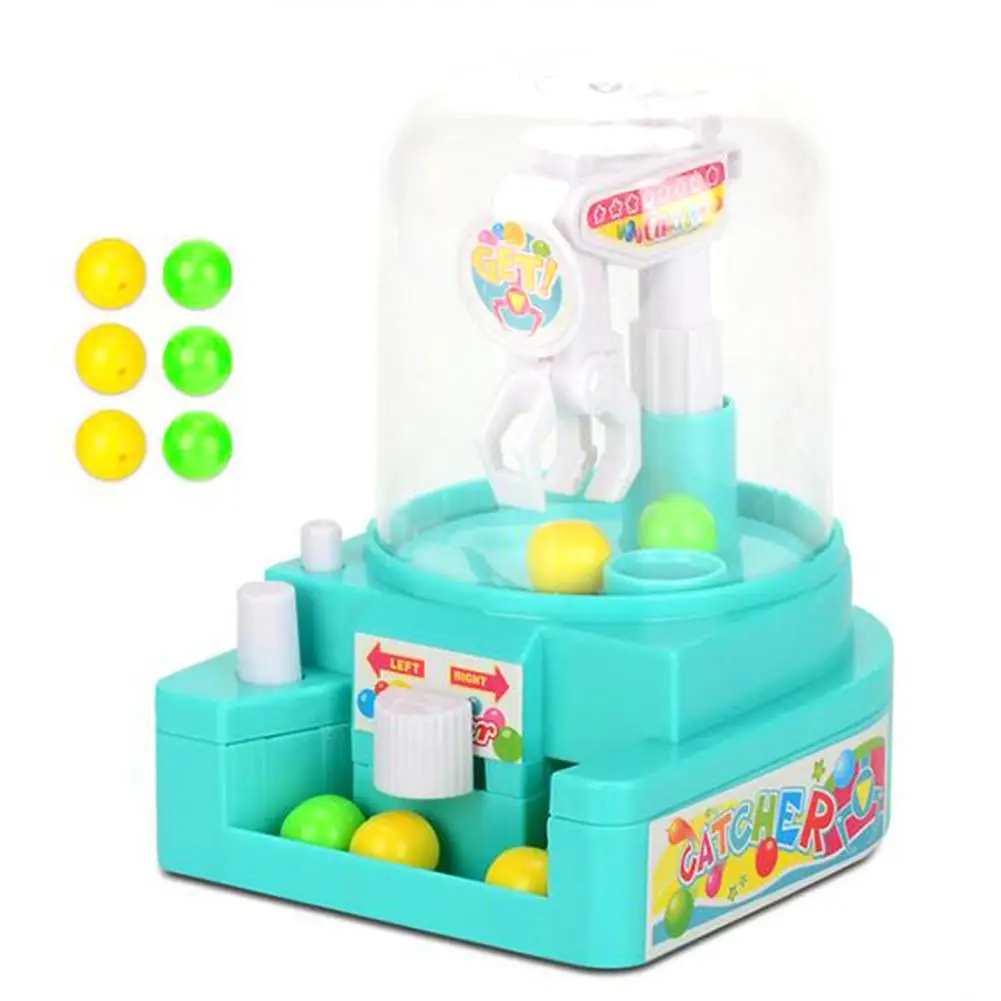 Детская мини-Ручная игрушечная машинка для ловли шариков интерактивная игра