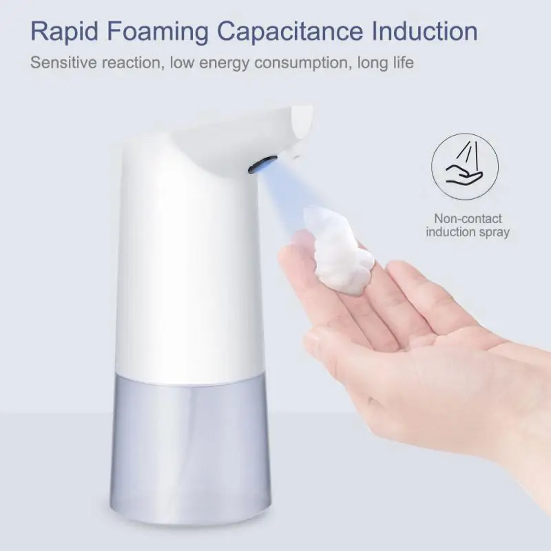 Машина для автоматического создания мыла бесконтактная вспененная и обладает ИК