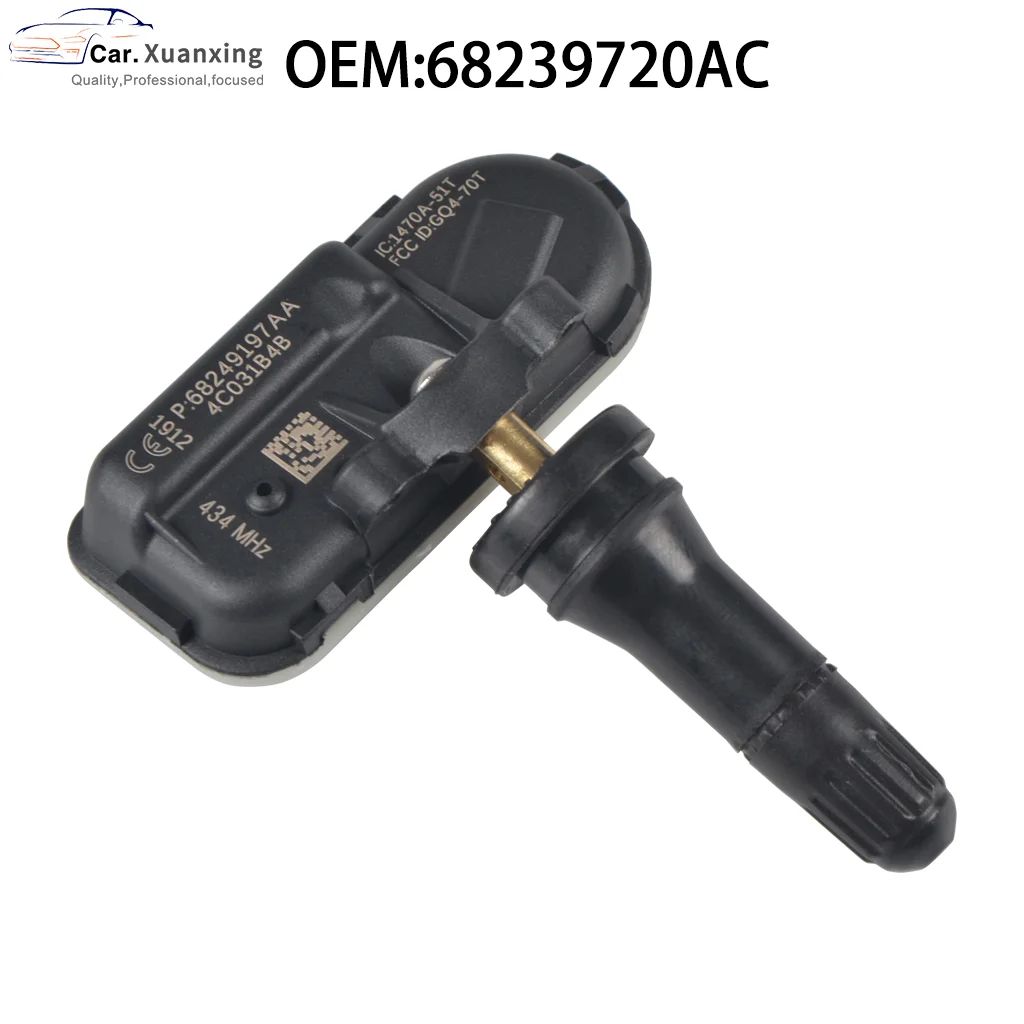 

68239720AC TPMS Tire Pressure Monitoring System 434mhz For 14-19 Jeep Dodge Ram 3500