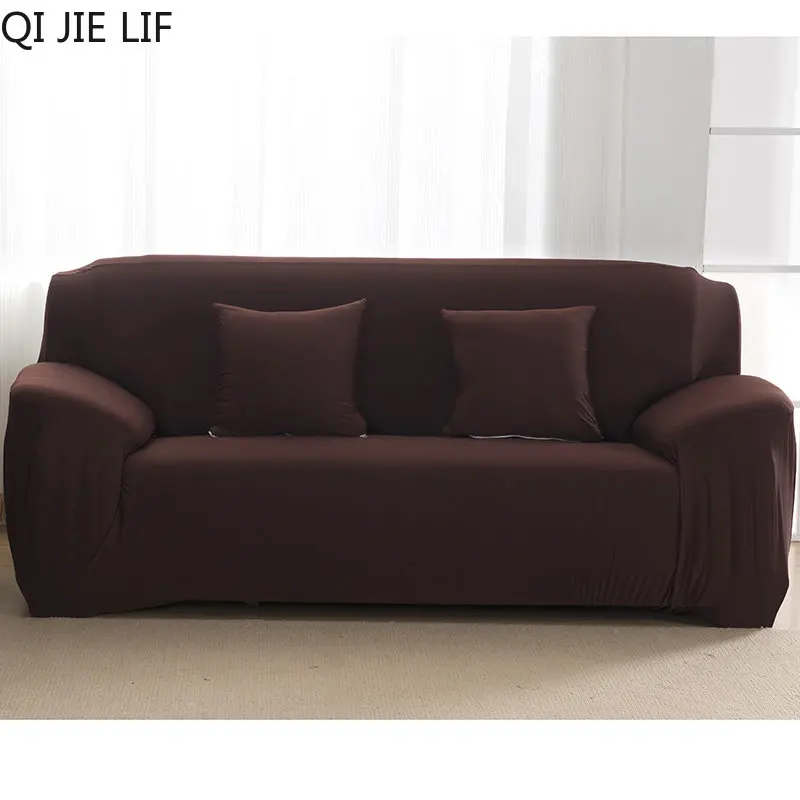 Однотонные Чехлы для дивана эластичный чехол гостиной полотенце стула | Дом и сад