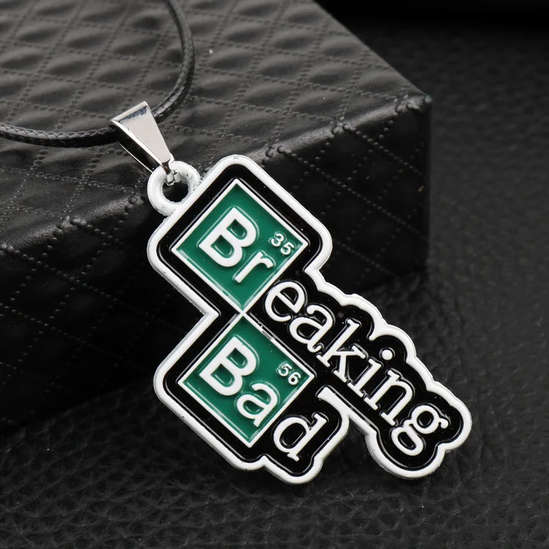 

2021 Charms Tv Breaking-Bad Keychain Pendant Letter Logo Key Chain For Women Men Car Keyring Chaveiro Jewelry Christmas Gift