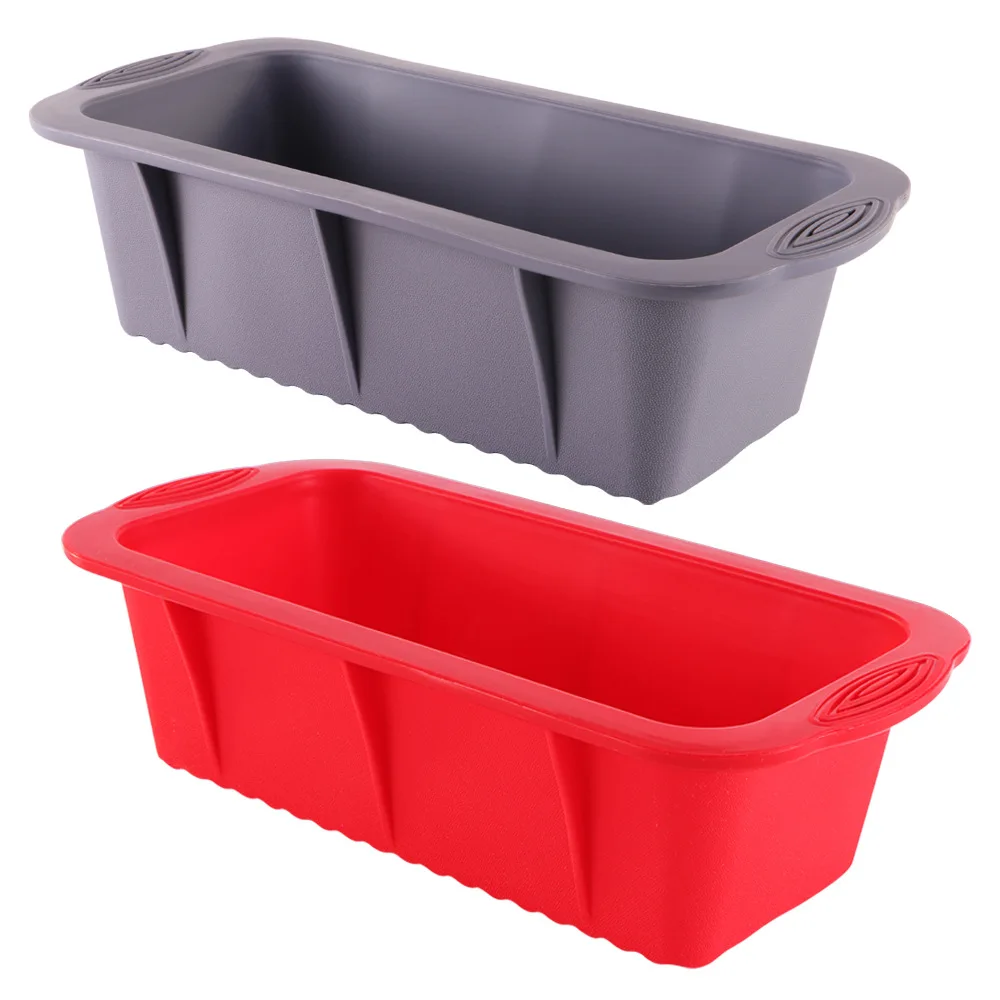 

High quality silicone cake mold DIY baking tools French rectangular toast mold