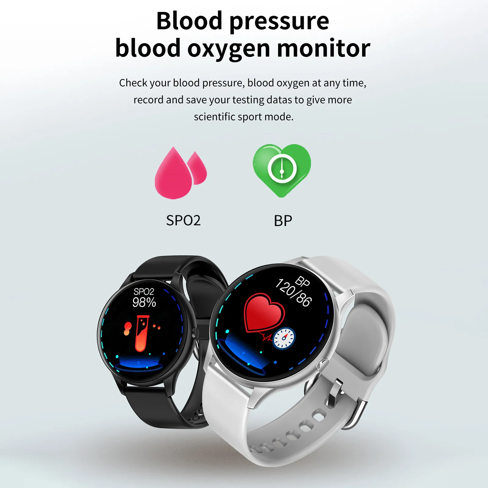 Женские умные часы спортивные фитнес трекер с пульсометром умный Браслет