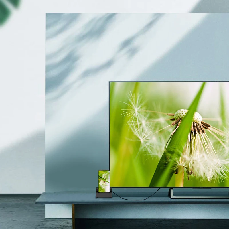 8 в 1 Тип C концентратор док станция для телефона зарядное устройство Держатель