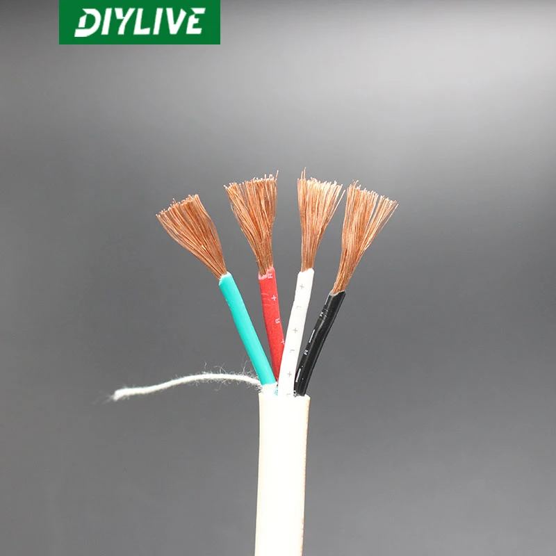 DIYLIVE-S14-4R-CL monster HiFi 3m, cable de audio principal de cobre sin oxígeno...