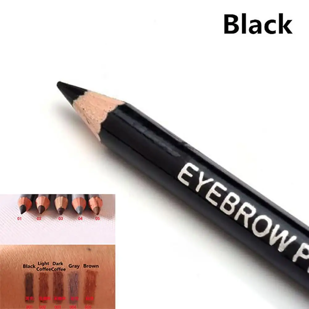 

New Hot Sale Leopard Print Double Head Eyebrow Pencil Pencil And The Perfect Durable Waterproof Eyebrow To Remove J9I2
