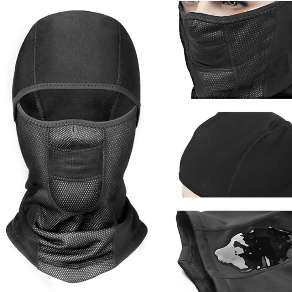 Зимнее ветрозащитное теплое маска велосипедная Маска Спорт на открытом воздухе