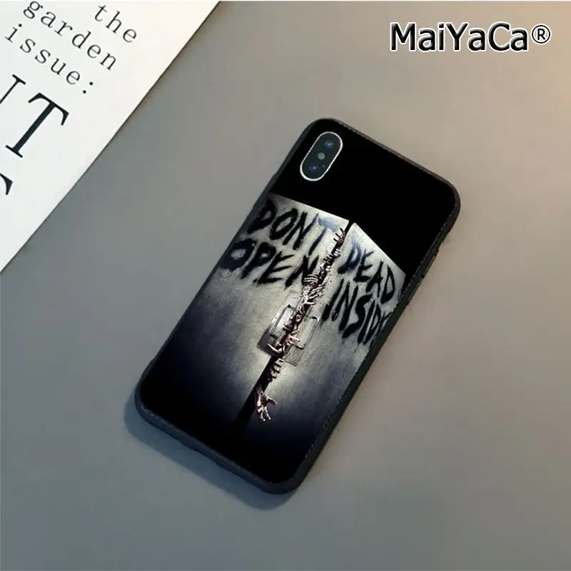 1 Чехол для телефона MaiYaCa для iphone 11 pro X se 5S 6s 6s plus 7 plus чехол walking dead hero для iphone 11 pro 8 8plus XR XS MAX - Цвет: 1