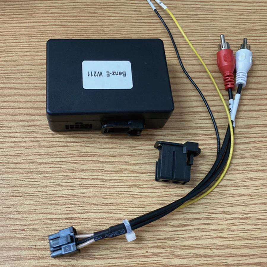 Адаптер декодера подходит для оптоволоконной звуковой системы Mercedes Benz CL / CLS E S SL