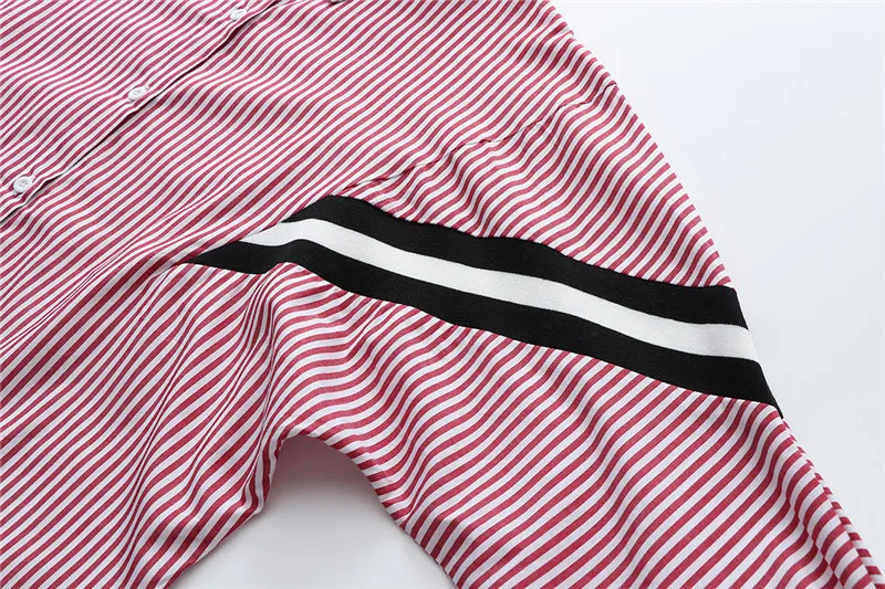 

Striped Women Blouses Shirts Tunic Womens Tops And Blouse 2020 Long Sleeve Clothing Button Up Down Autumn Korean New Fashion