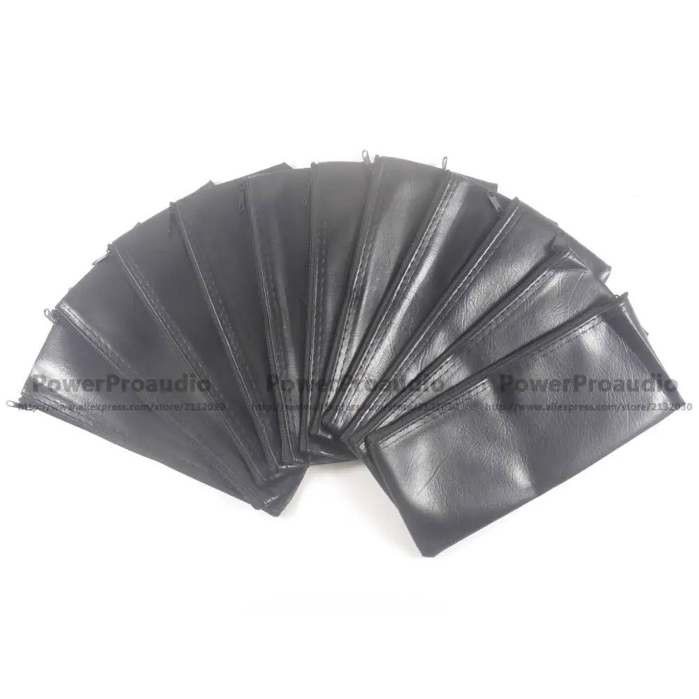 10 шт. кожаный чехол для микрофона 23 х11 см|Аксессуары аудиосистем| |
