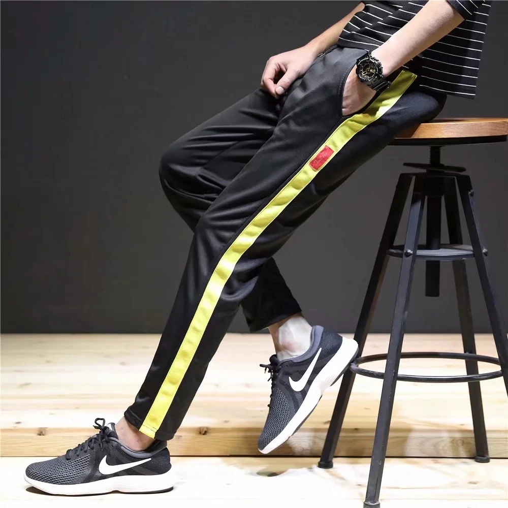 

Sports Pants Men Running Athletic Training Sportswear Elasticity Jogging Gym Trousers Autumn Workout Fitness plus size M-5XL